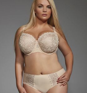 KRIS LINE BIUSTONOSZ BETTY SOFT FULL CUP BEŻ 80J