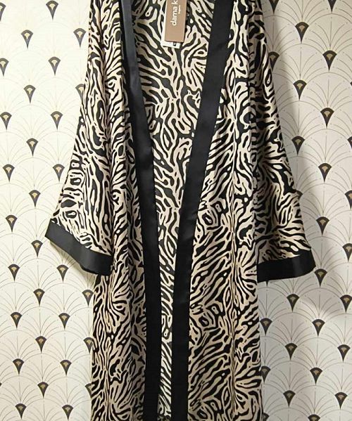 DAMA KIER SZLAFROK CASABLANCA 2 ZEBRA 2XL/3XL