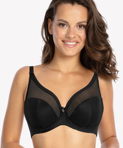 GAIA BIUSTONOSZ SEMI-SOFT SONIA 1058 CZARNY MA 95G