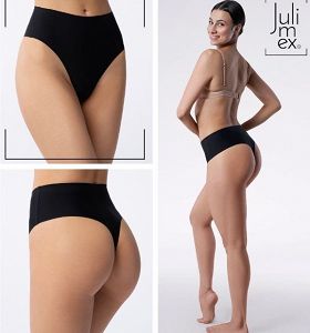 JULIMEX STRINGI MAXI PANTY CZARNY M