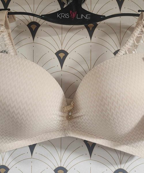 KRIS LINE BIUSTONOSZ MISS BRASSIERE PUSH BEŻ 65F